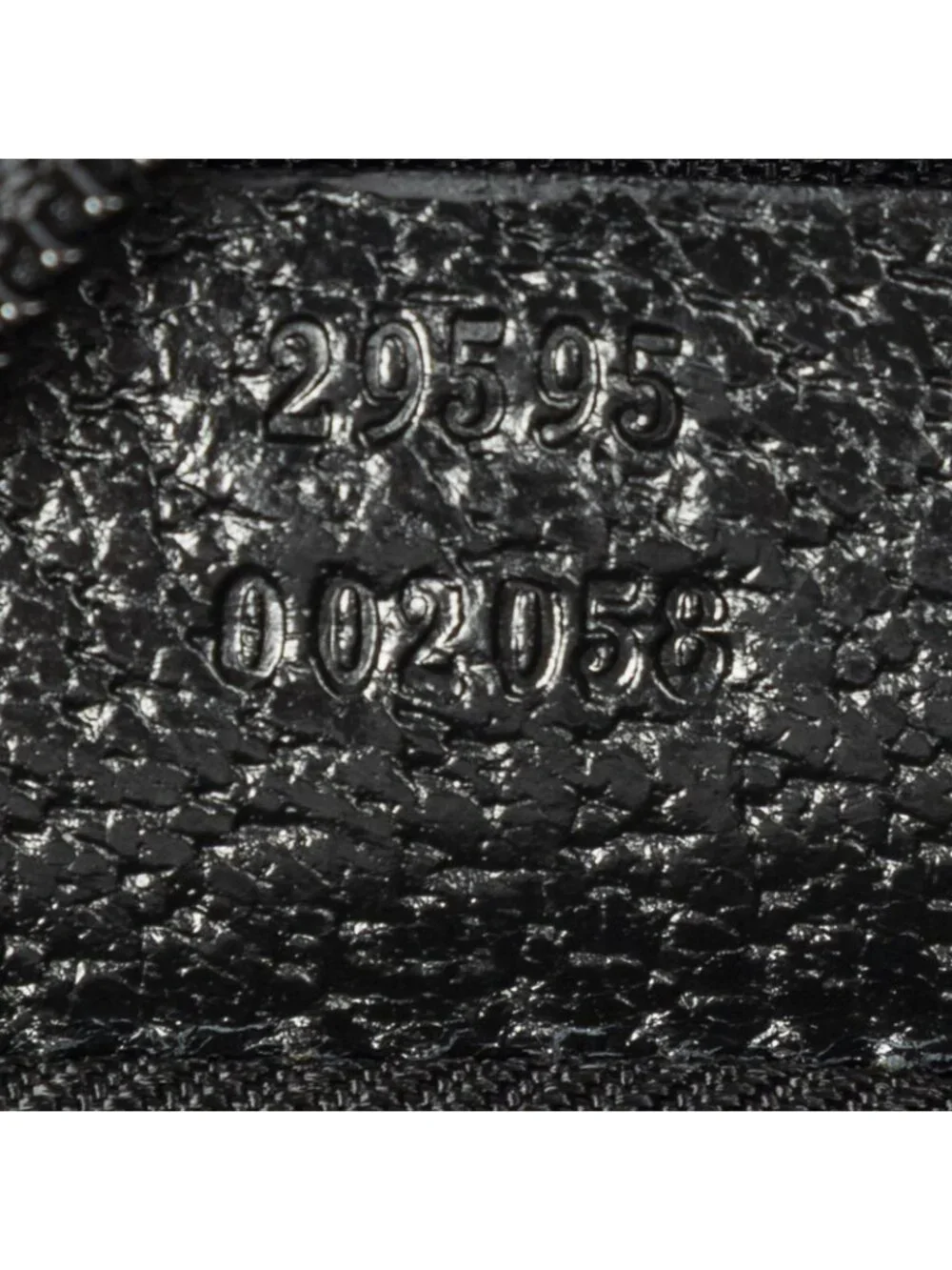 Gucci Makeup Pouch Black GG Canvas